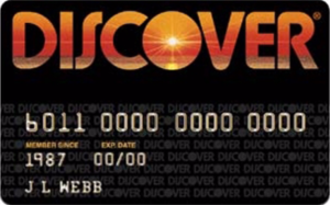 Discover credit card