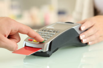 Paying with credit card